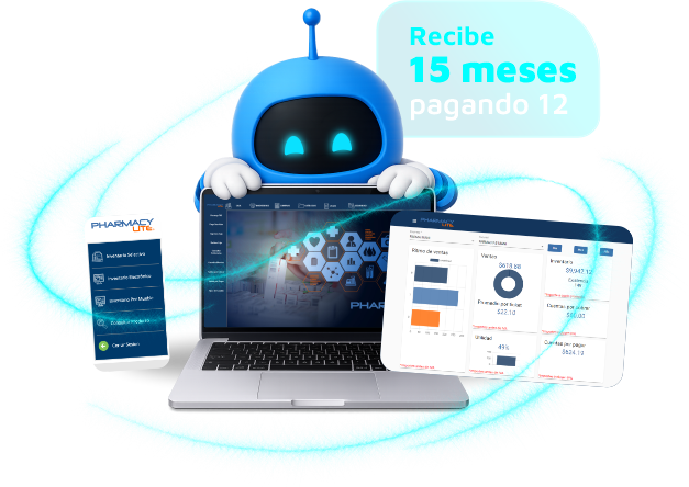 PharmacyLite - 3 meses gratis - Abril 2026 - imagen